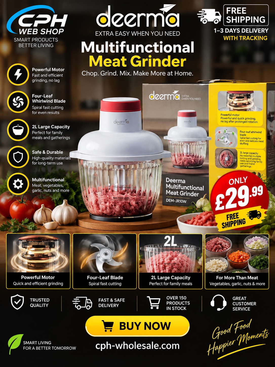 Deerma Multifunctional Meat Grinder