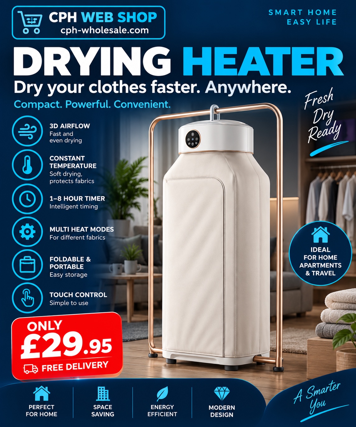 Portable Drying Heater