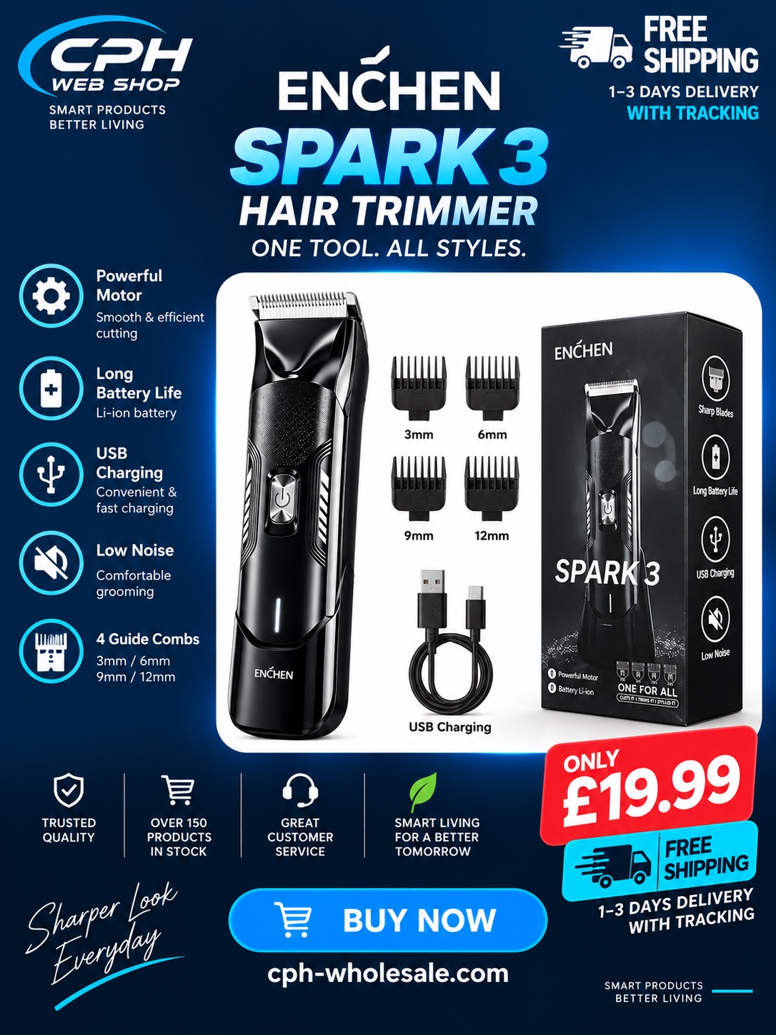 Enchen Spark 3 Hair Trimmer
