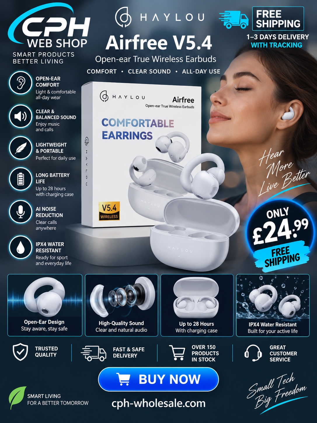 Haylou Airfree V5.4 Earbuds