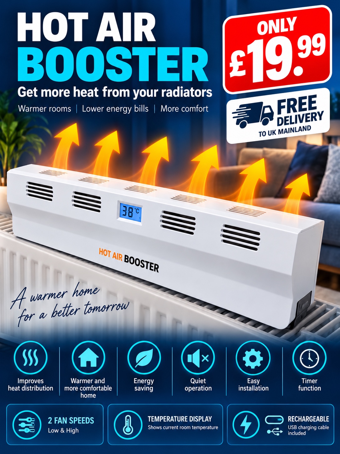 Hot Air Booster