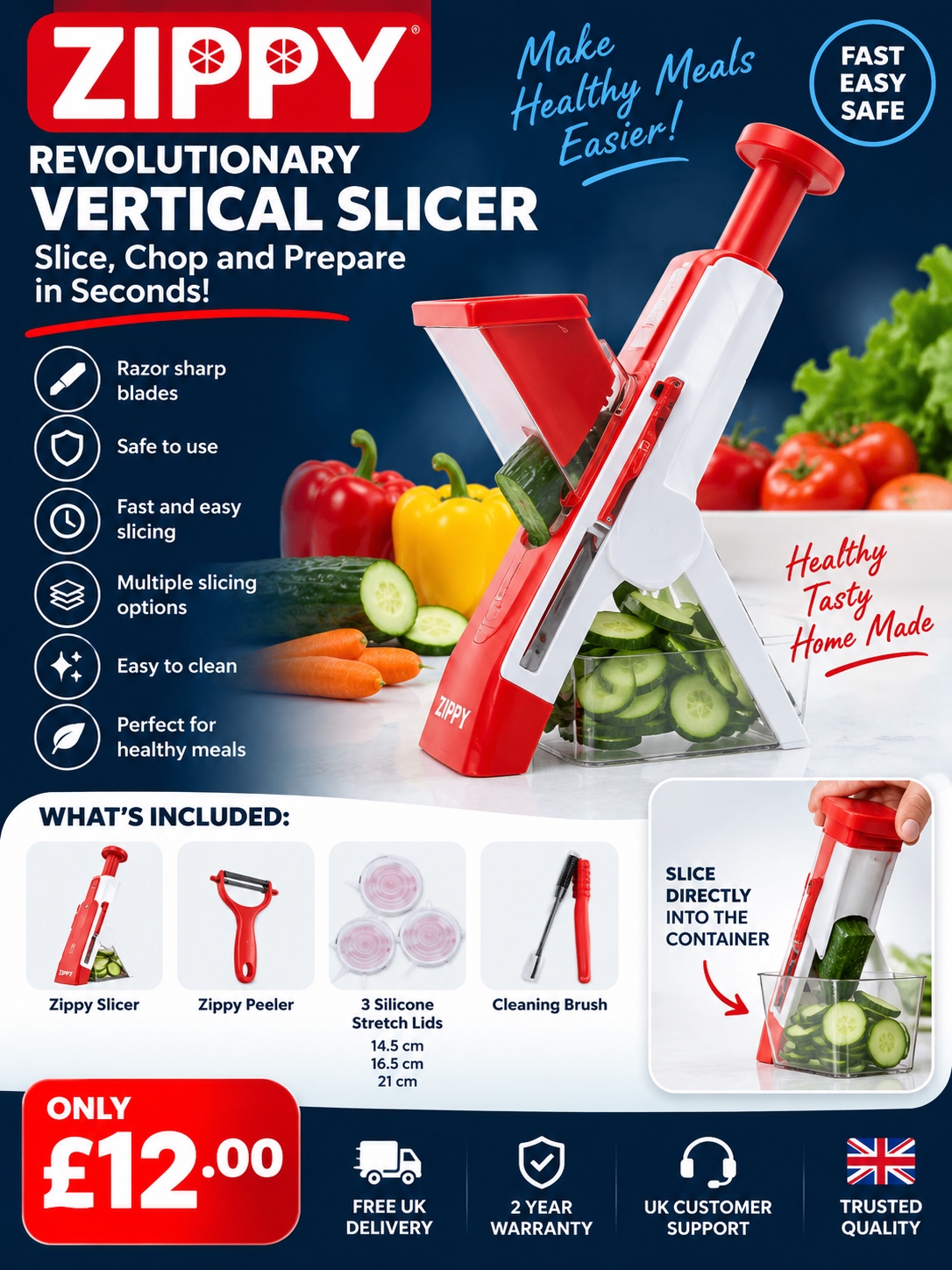 Zippy Vertical Slicer